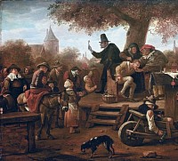 The Quack by Jan Steen